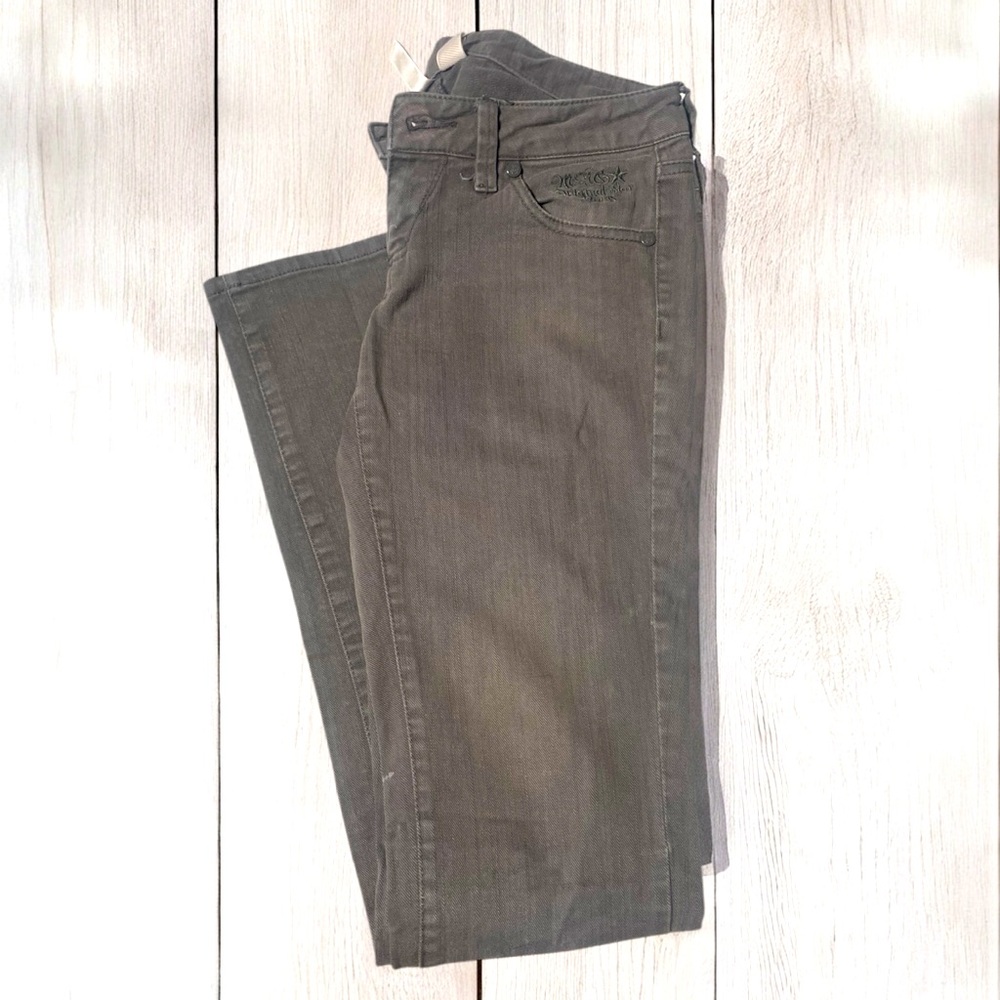 MNG olive green Jeans